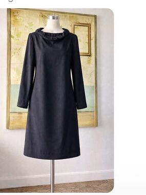 COS Black Long Sleeve Dress